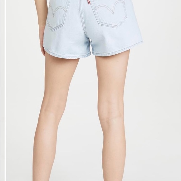 Levi’s high waisted denim shorts. - Picture 3 of 10